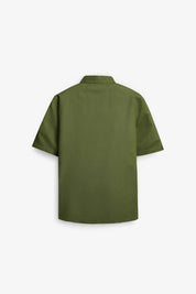 NU Lyocell-Linen Zip Shirt
