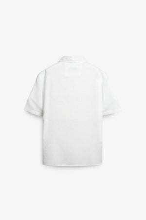 NU Lyocell-Linen Zip Shirt