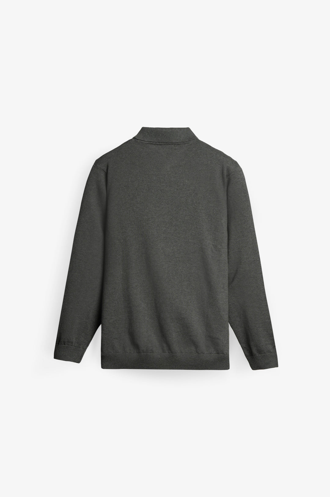 NU Cotton-Melange Zip Knit Polo