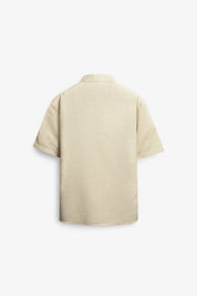 NU Lyocell-Linen Zip Shirt