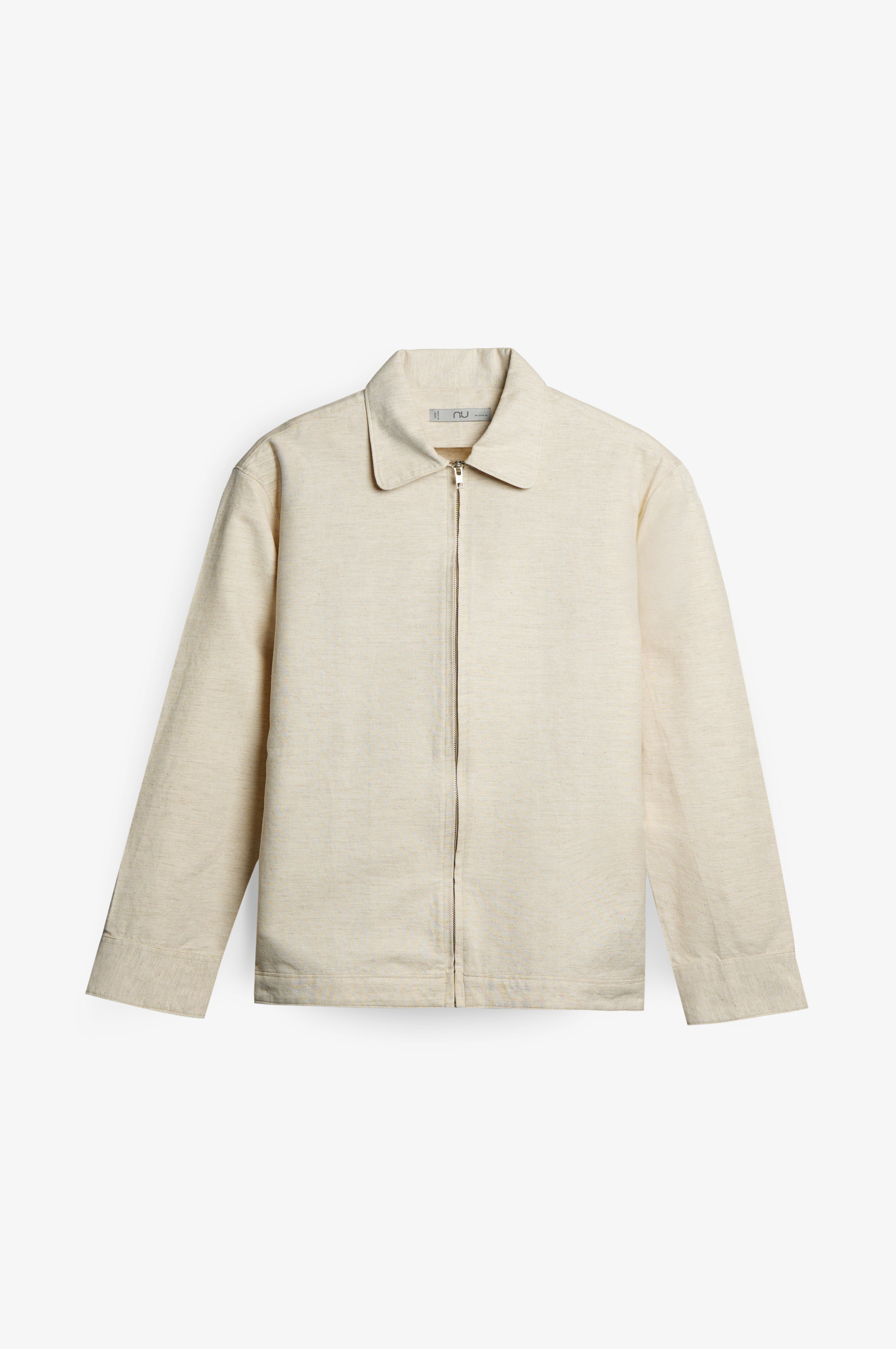 NU European Linen Essential Jacket