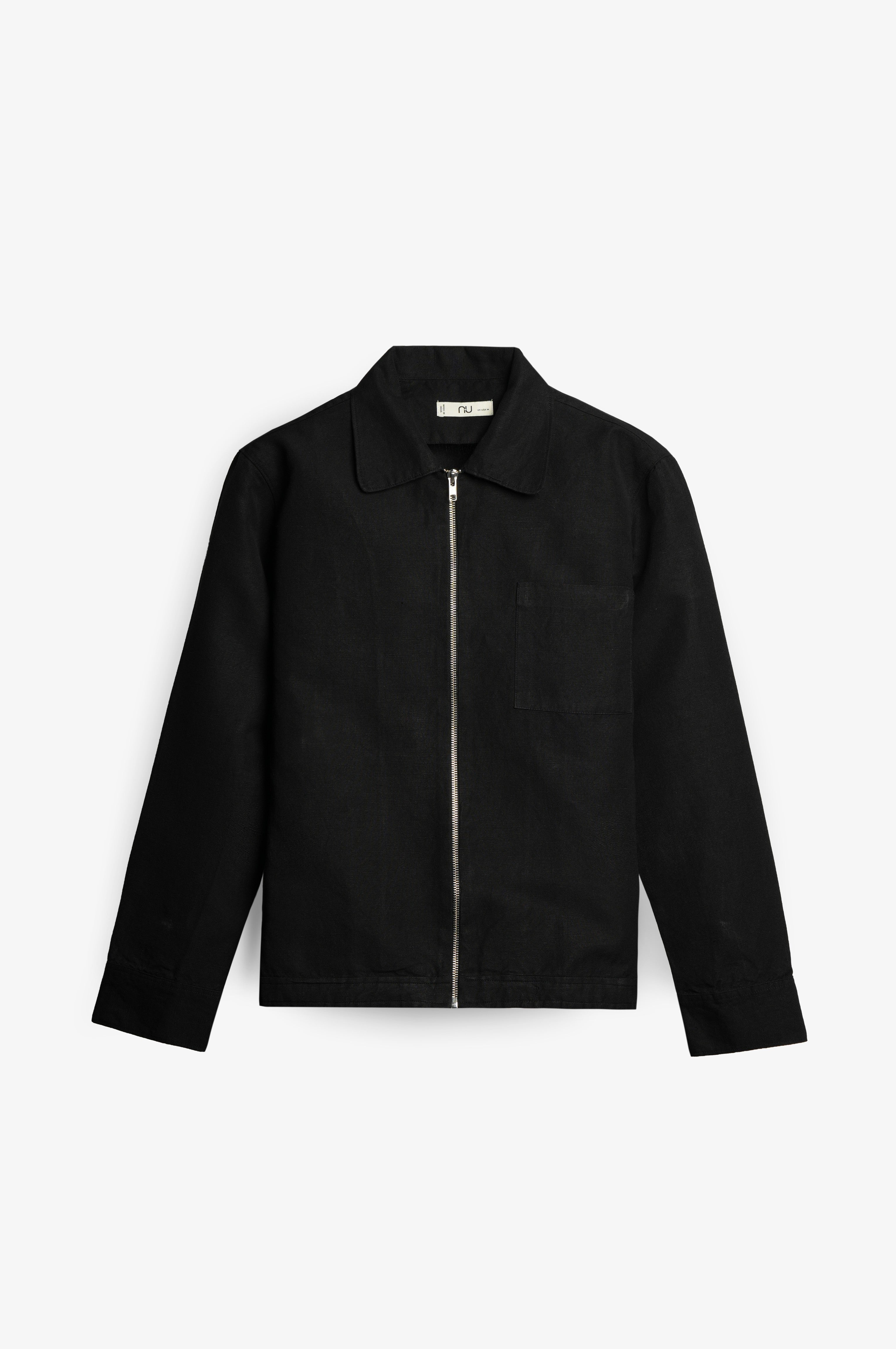 NU European Linen Essential Jacket