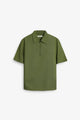 NU Lyocell-Linen Zip Shirt