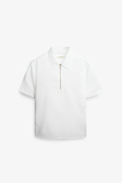 NU Lyocell-Linen Zip Shirt