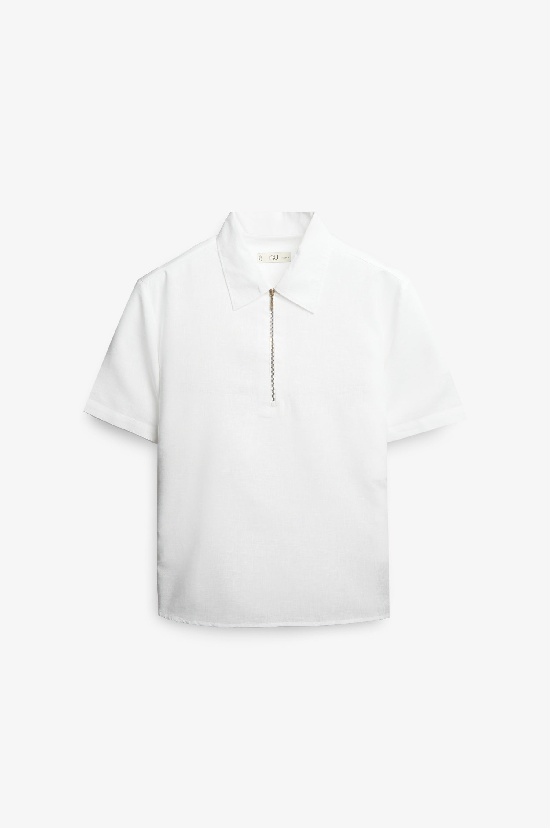NU Lyocell-Linen Zip Shirt