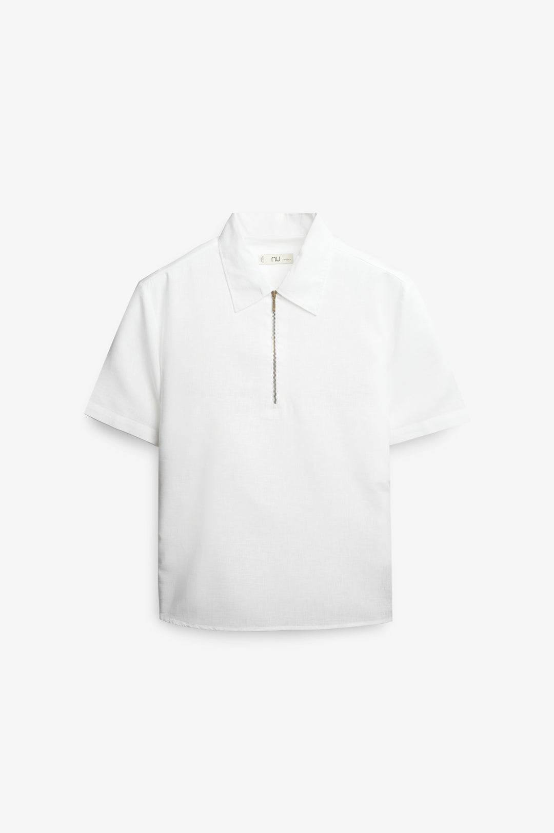NU Lyocell-Linen Zip Shirt