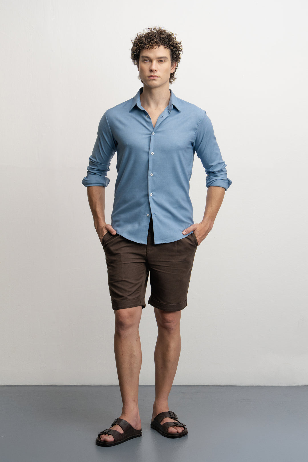 NU Cotton-Lycra Stretch Shirt