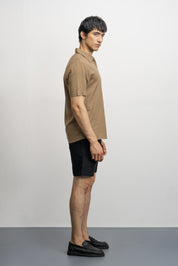 NU Lyocell-Linen Zip Shirt