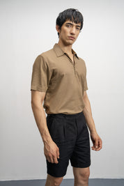 NU Lyocell-Linen Zip Shirt