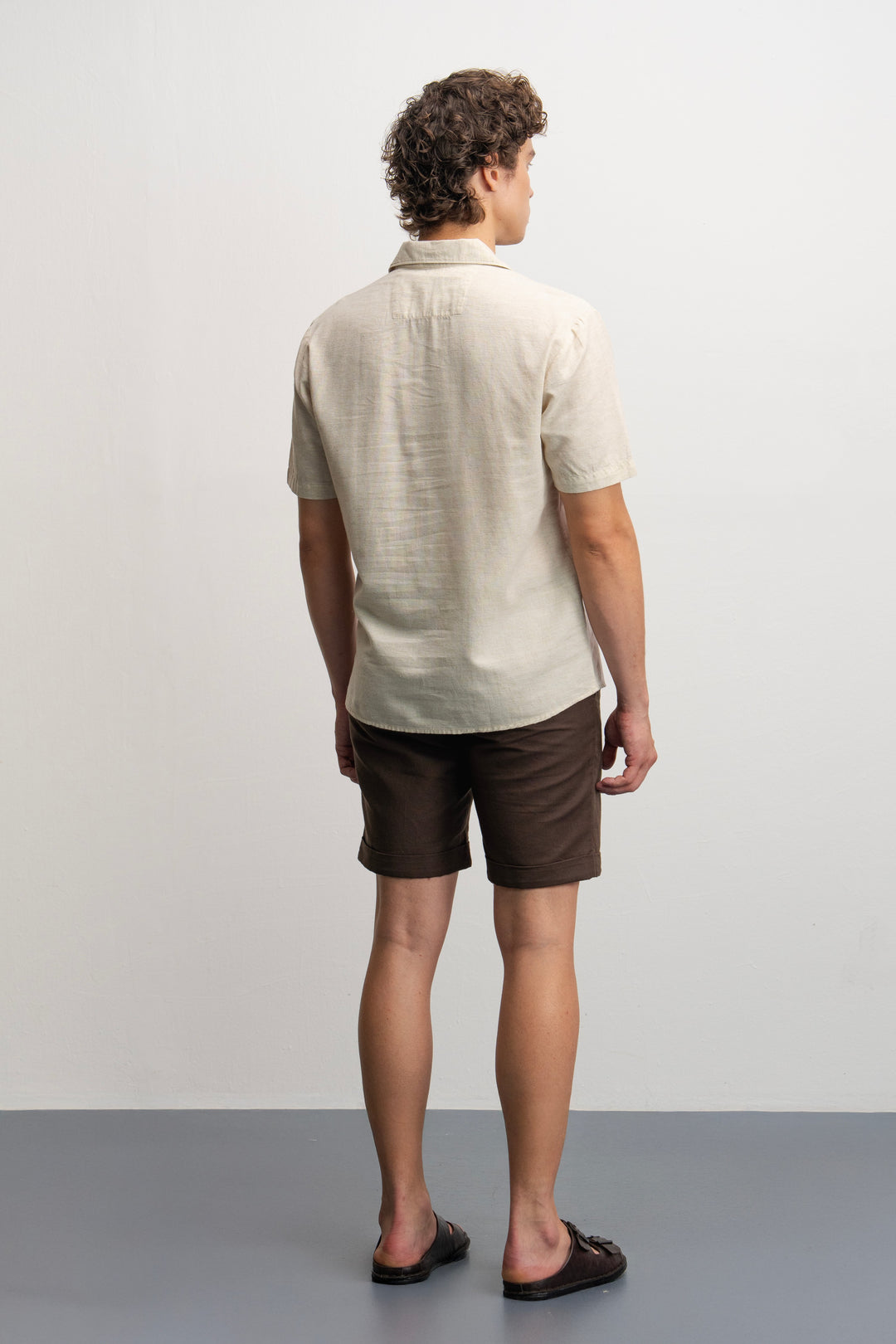 NU Lyocell-Linen Zip Shirt