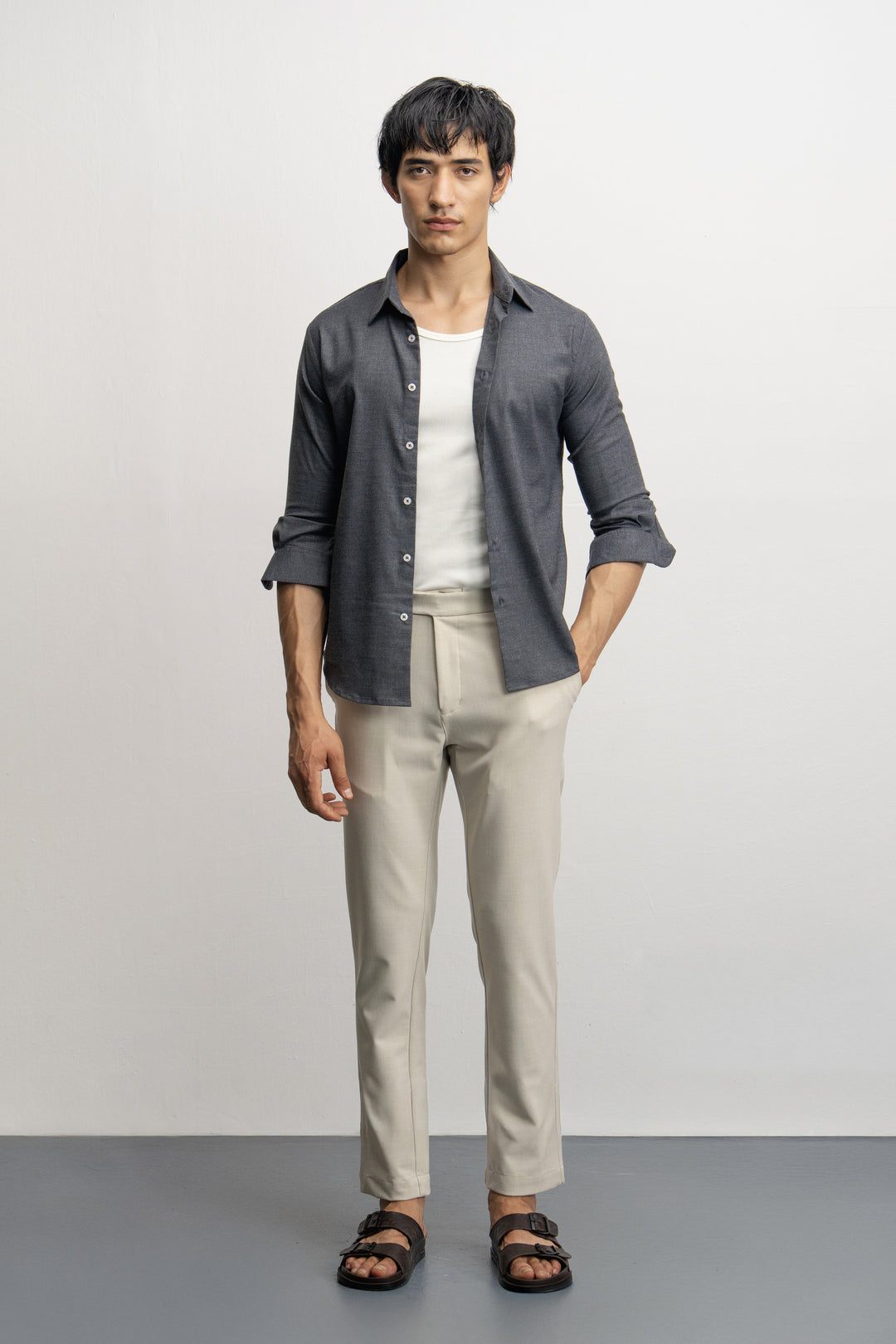 NU Cotton-Lycra Stretch Shirt