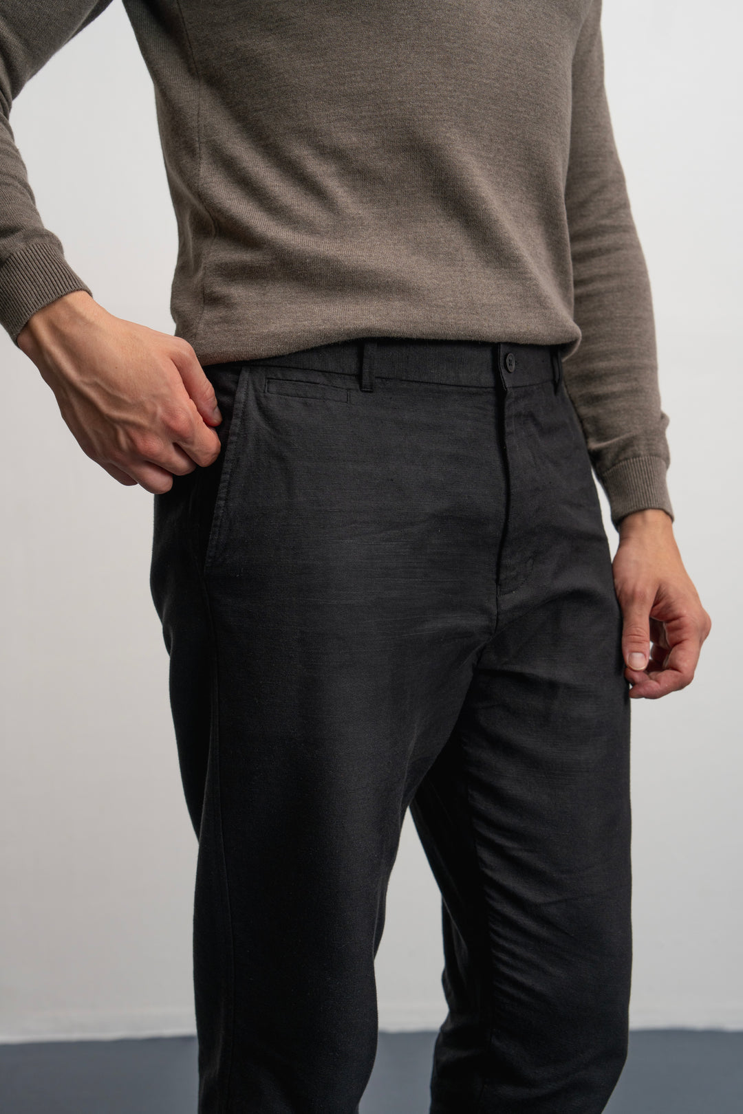 NU European Linen Essential Trouser