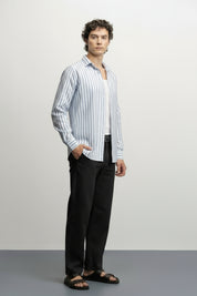 NU European Linen Striped Classic