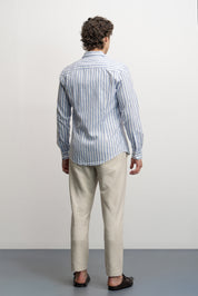 NU European Linen Striped Classic