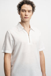 NU Lyocell-Linen Zip Shirt