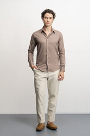 NU Cotton-Lycra Stretch Shirt