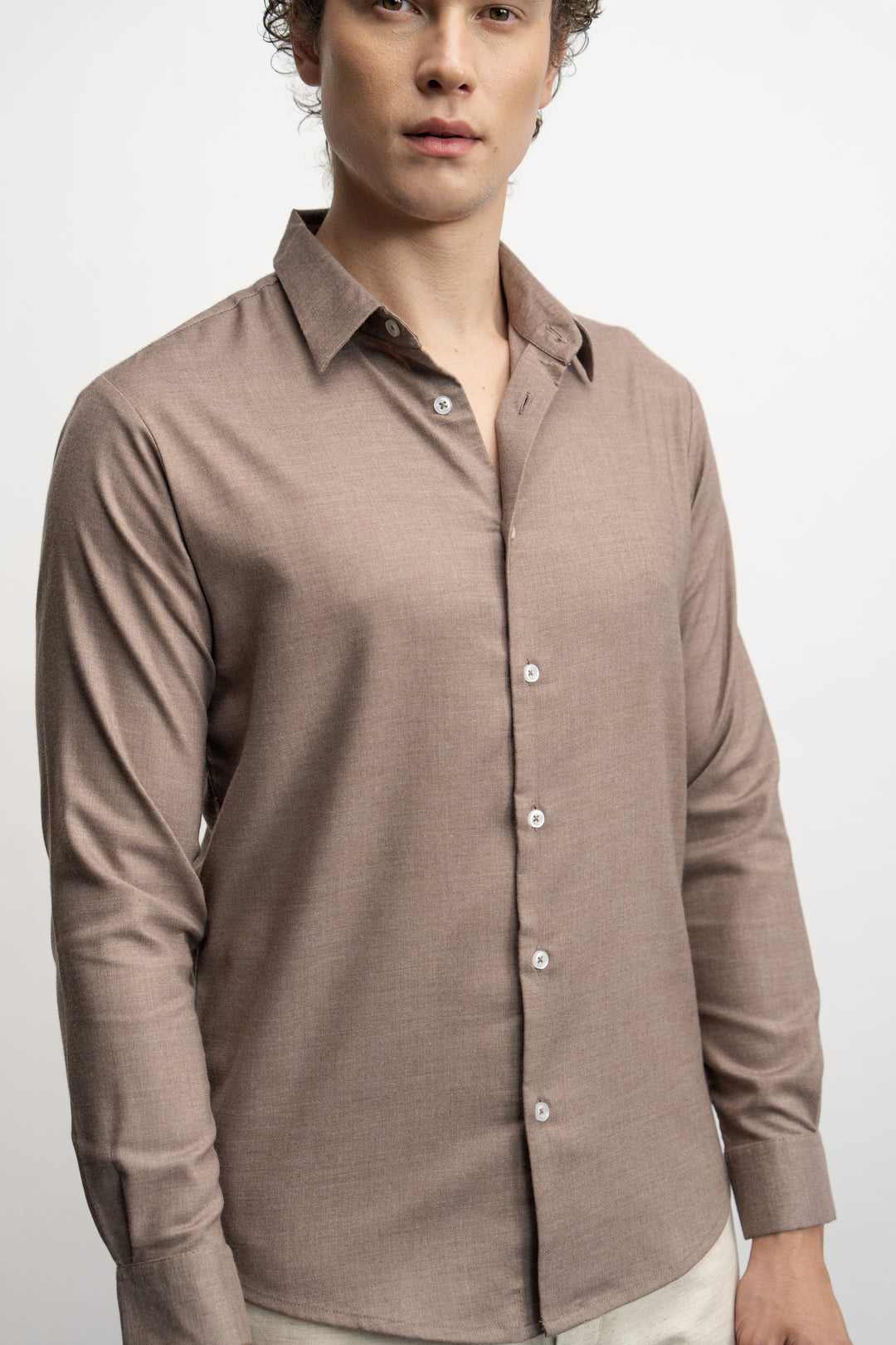 NU Cotton-Lycra Stretch Shirt