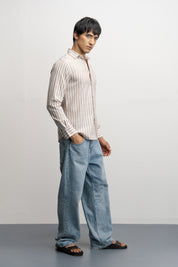 NU European Linen Striped Classic