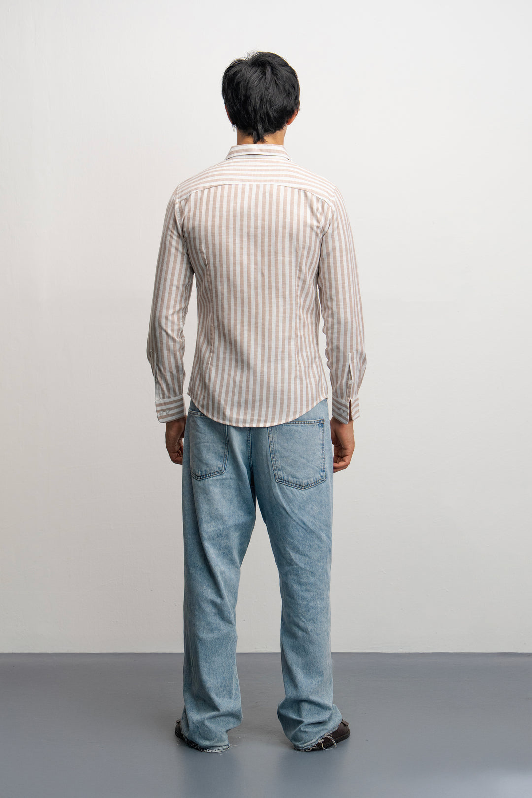 NU European Linen Striped Classic