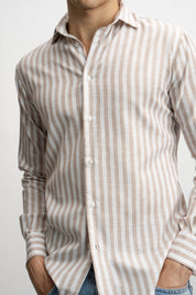 NU European Linen Striped Classic