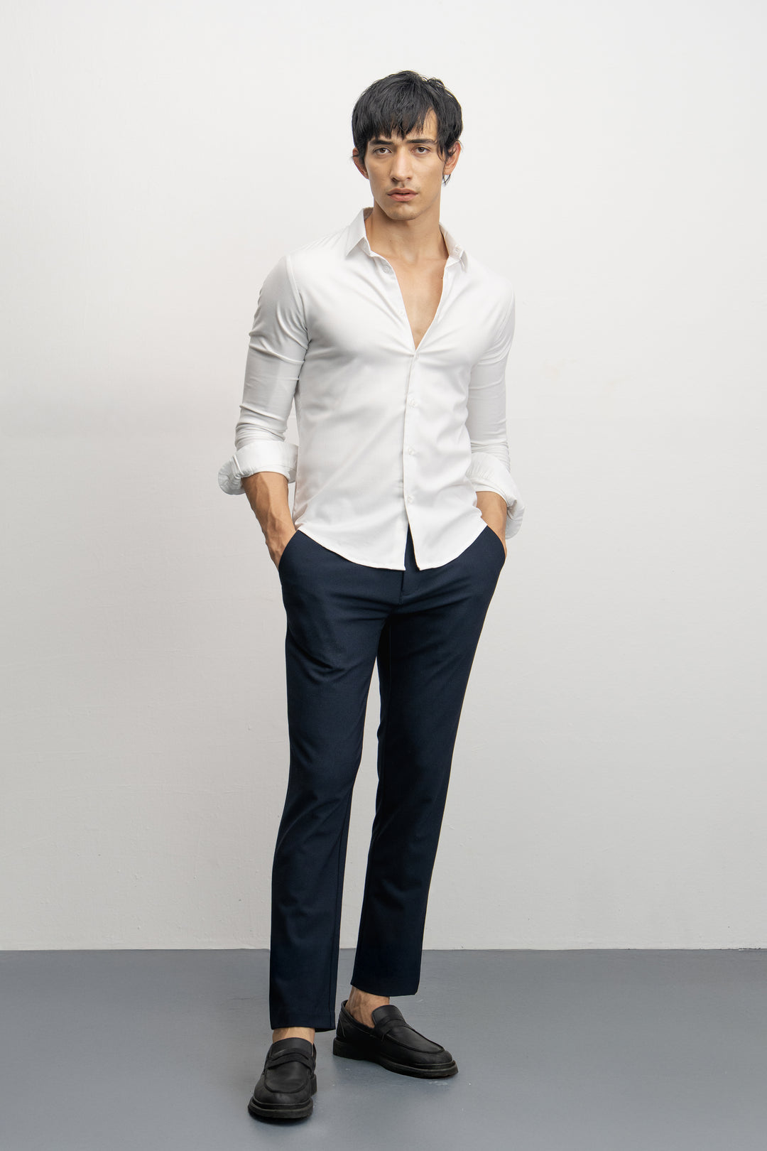 NU Cotton-Lycra Stretch Shirt